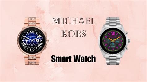 michael kors smartwatch mk 5046|michael kors unisex smart watch.